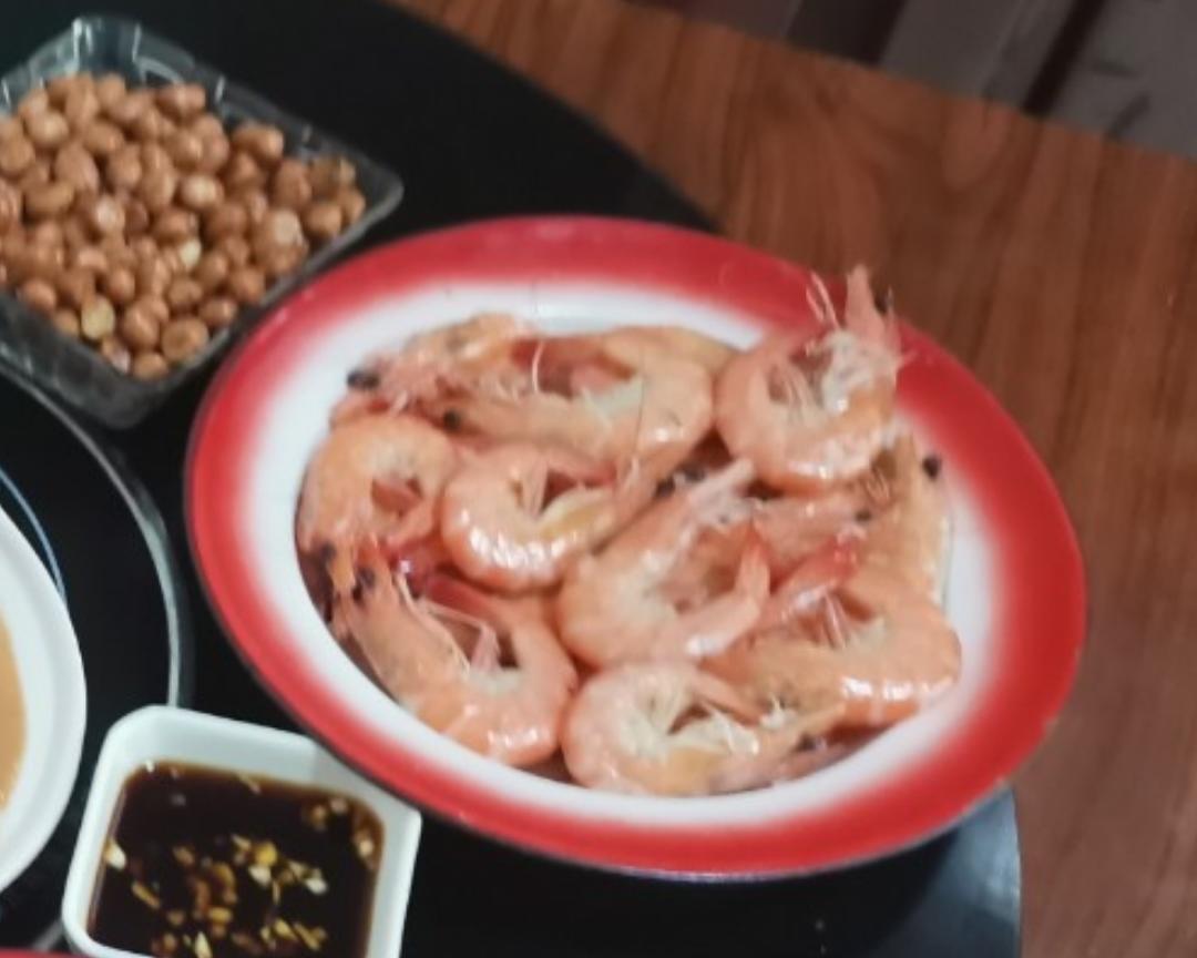 白灼虾的做法
