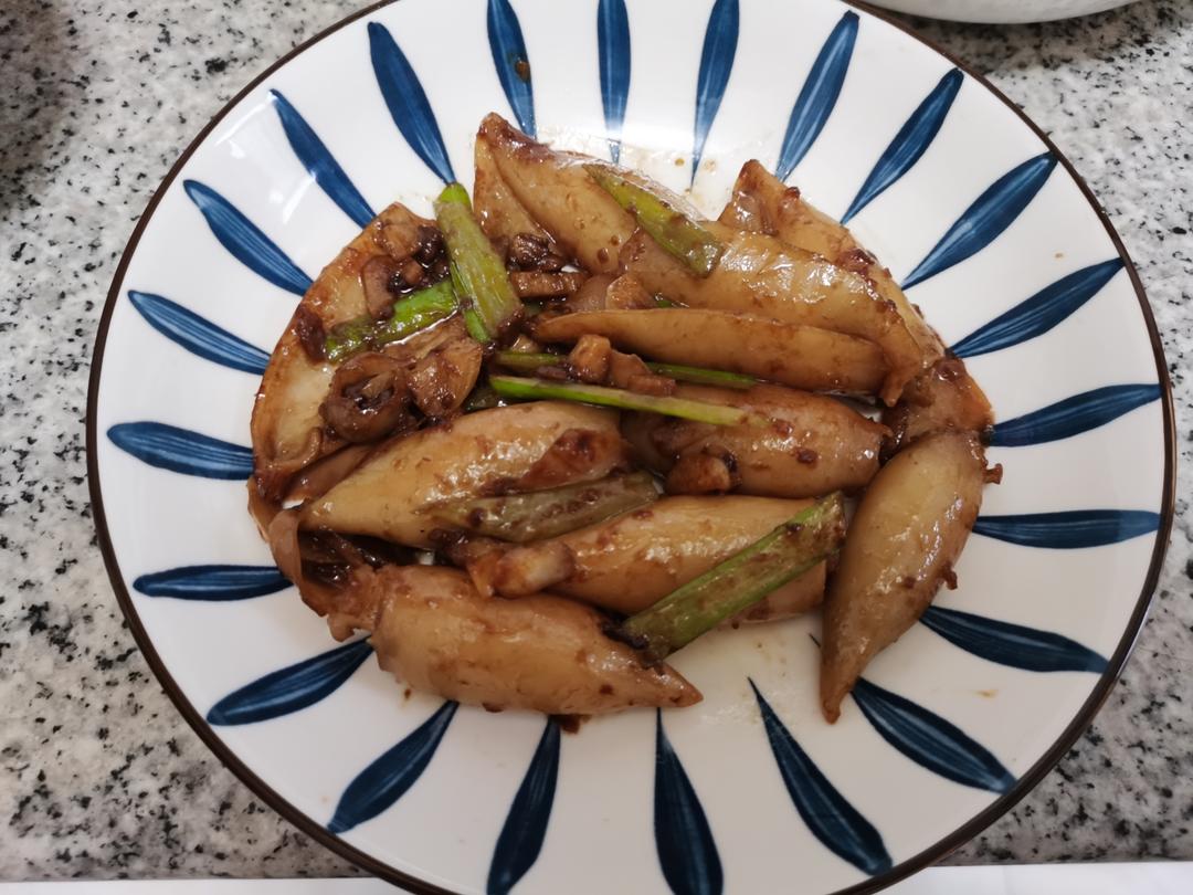 笔管鱼―炒出烤串的味道