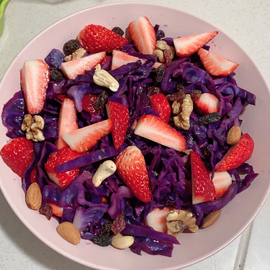 紫甘蓝沙拉