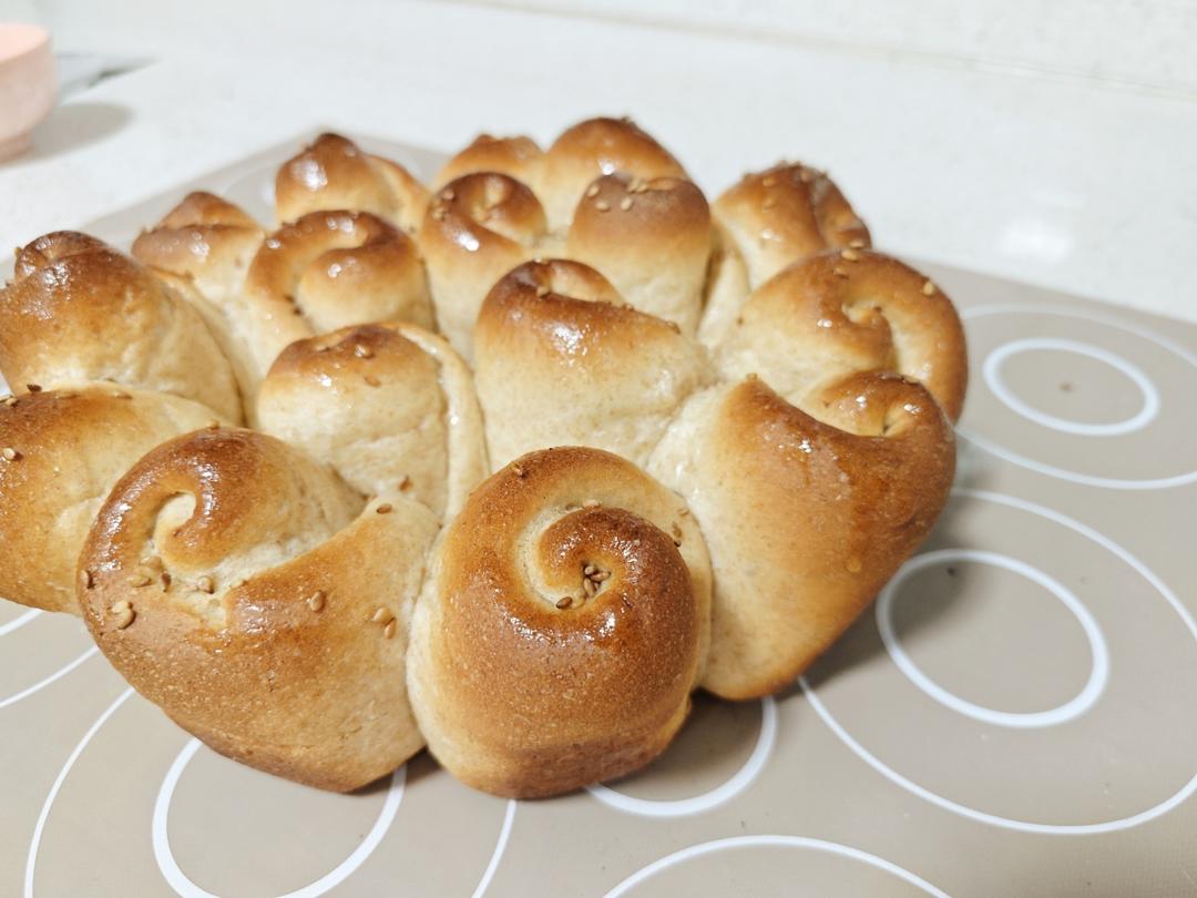 脆底蜂蜜小面包