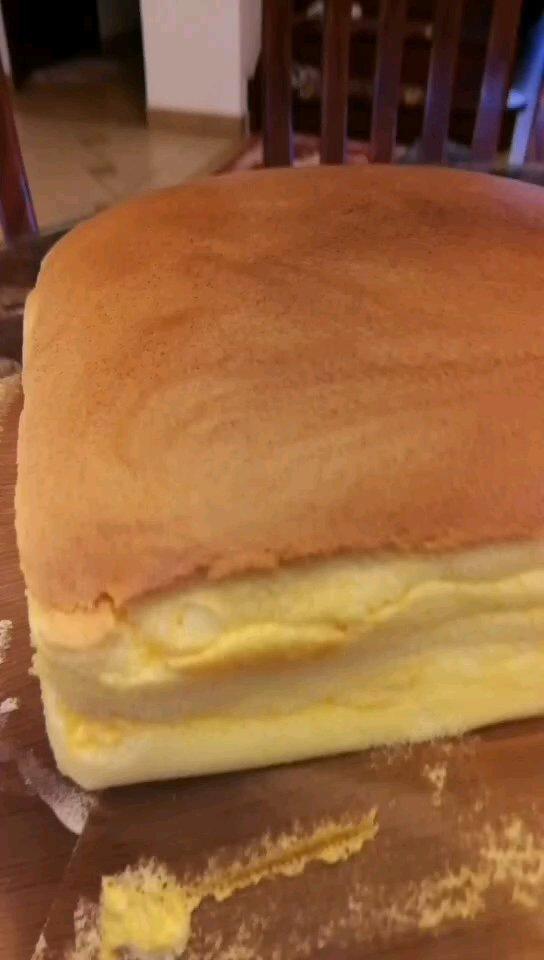 古早蛋糕八寸方盘