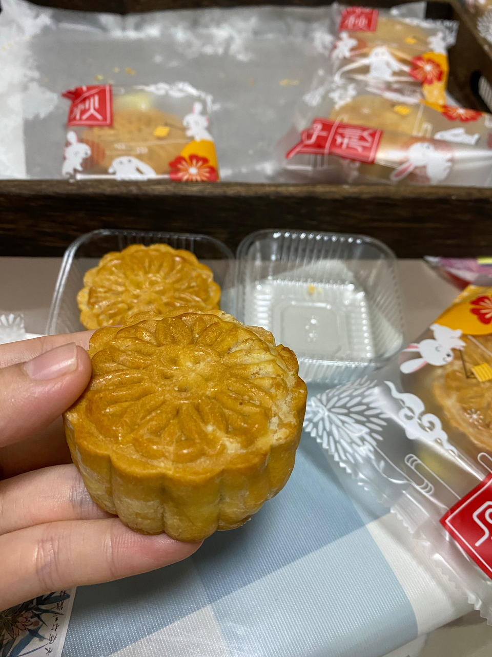琼式月饼，苏广合体，软而不韧、酥而不脆