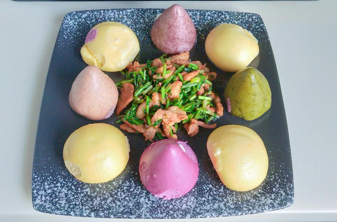 十全十美夹杂粮窝窝头