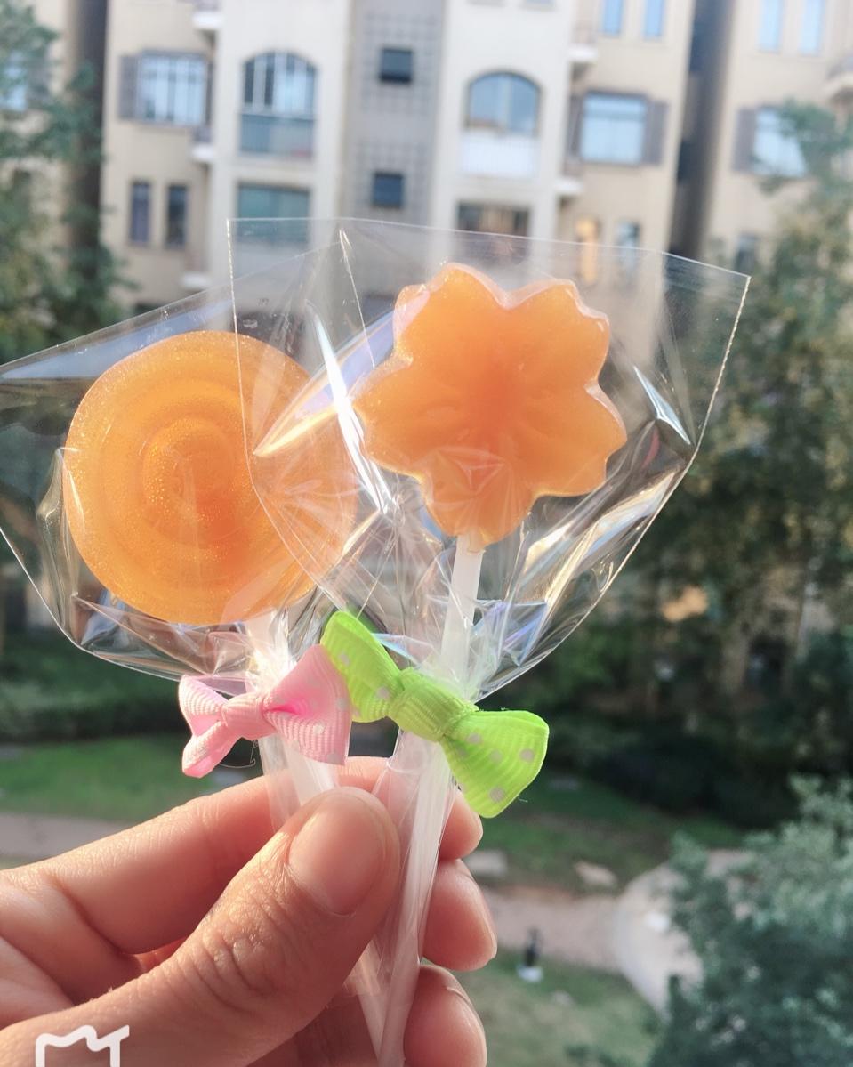 昊乐轩麻麻做的冰糖雪梨棒棒糖