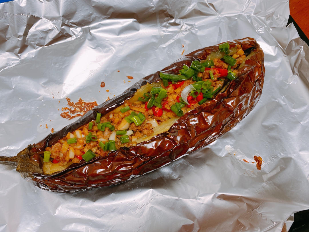 1:2:3，完美复刻烧烤摊（5分钟搞定烤茄子！）