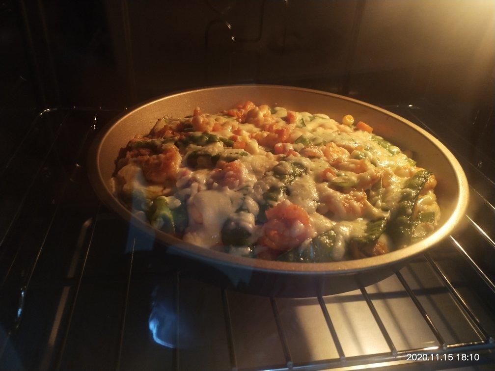 10寸披萨（4个的量）制作过程（带饼皮）