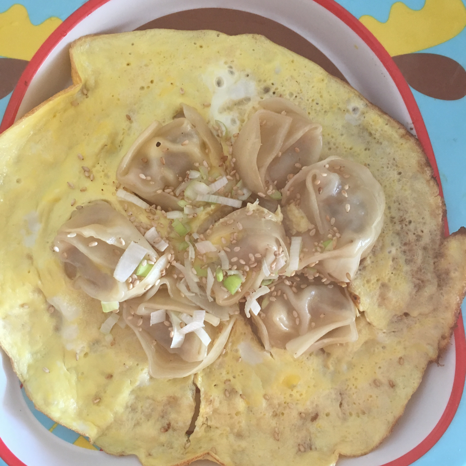 抱蛋煎馄饨