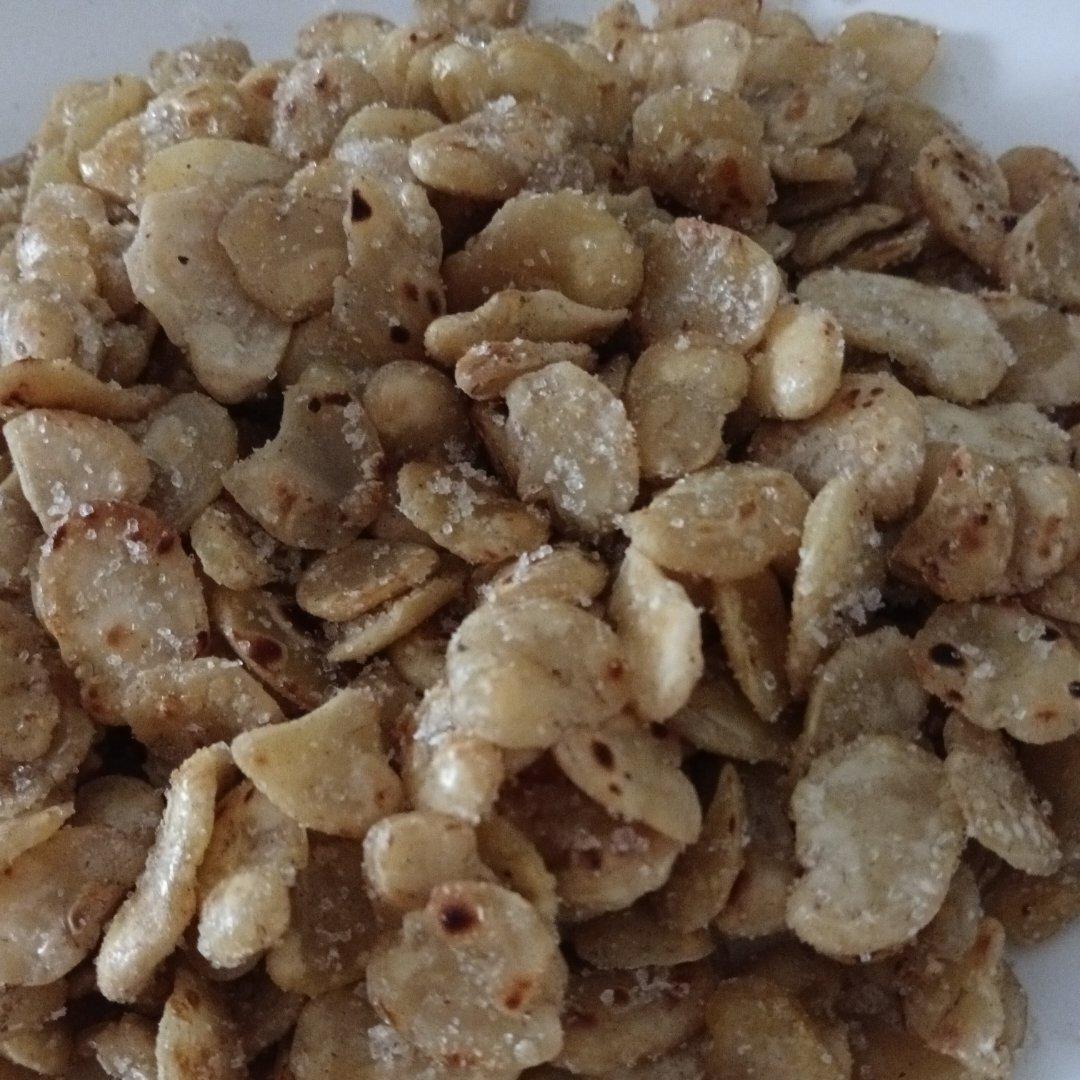 酥脆蚕豆瓣｜自制小时候奶奶做的小零食