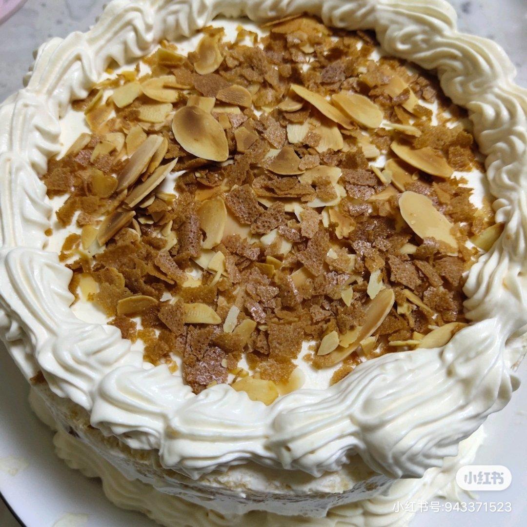 （视频）焦糖海盐蛋糕