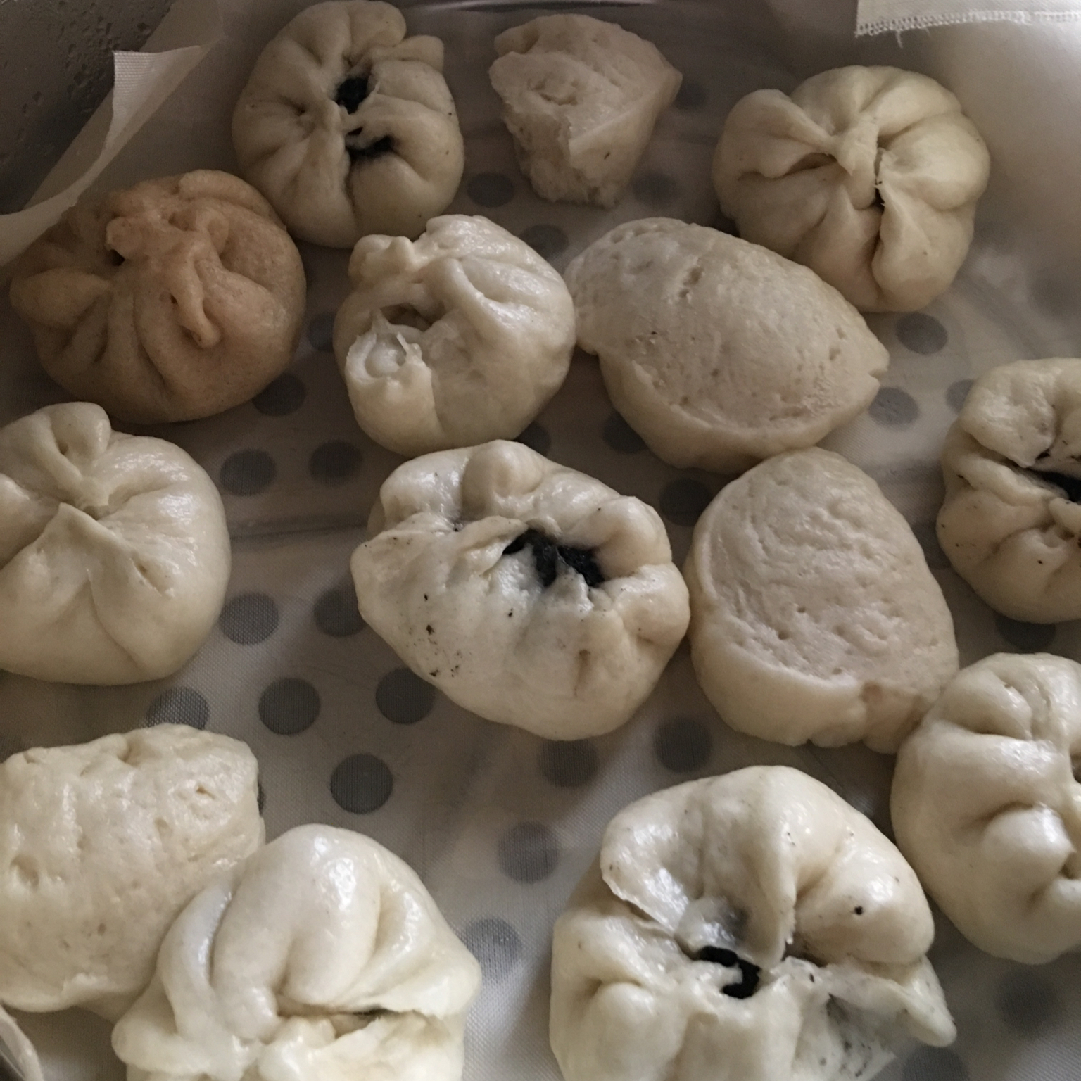 家常蒸包子（新手必学 超详 各式花卷馒头适用）