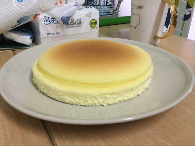 轻乳酪芝士蛋糕6寸#皮黑森林#