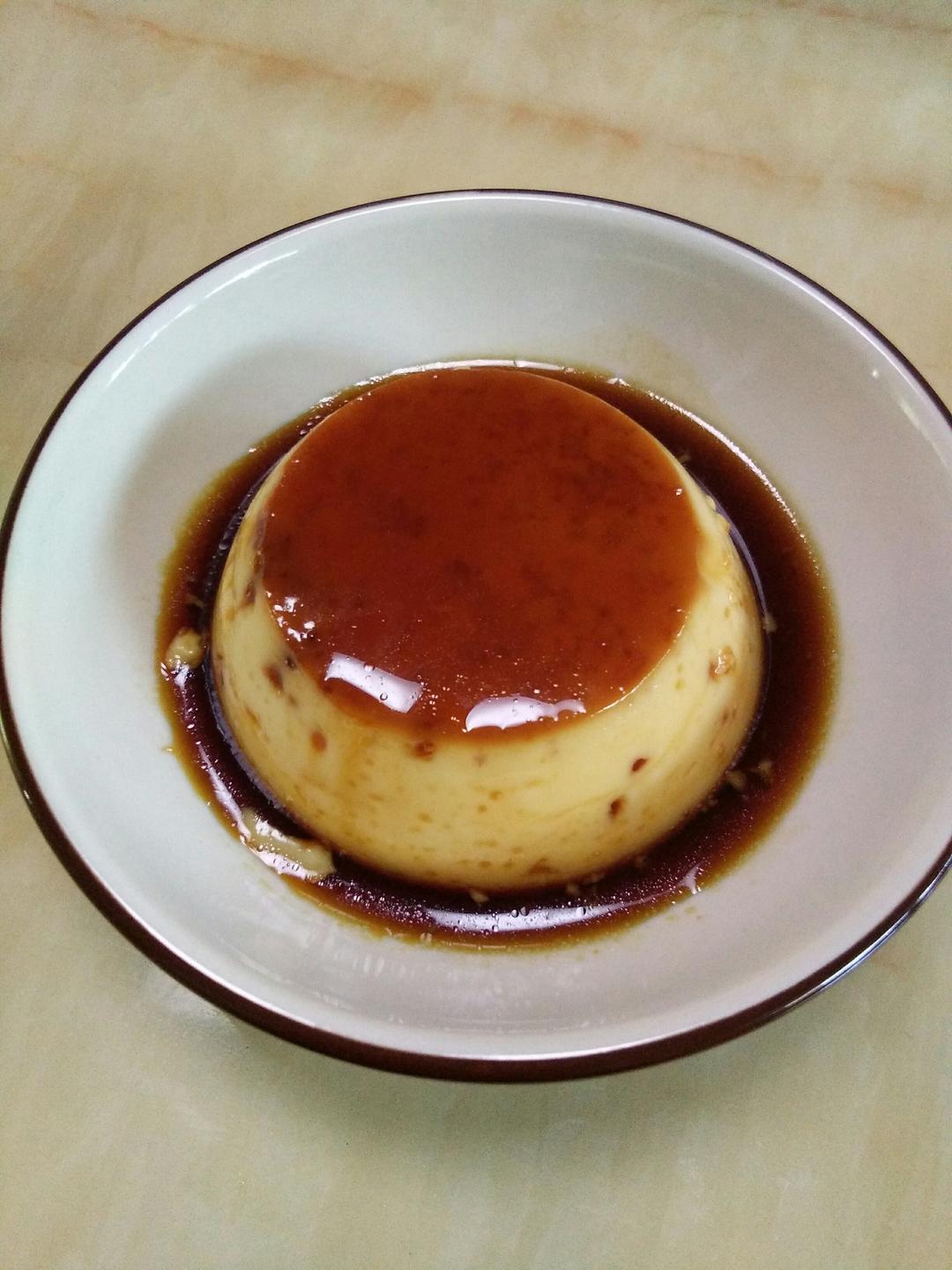 超简易滑又弹的鸡蛋布丁Custard Pudding(详细教程)