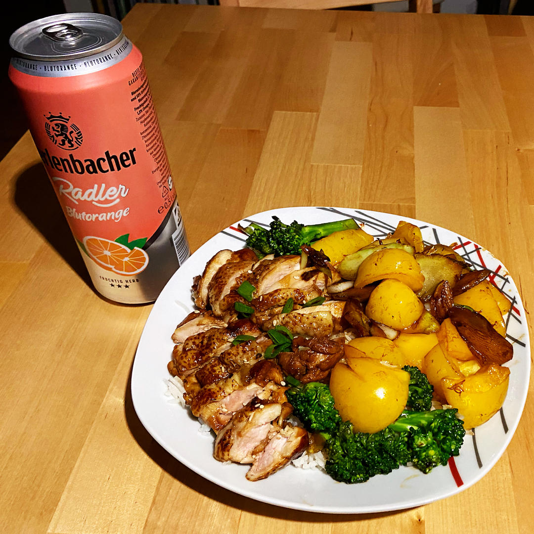照烧鸡腿饭