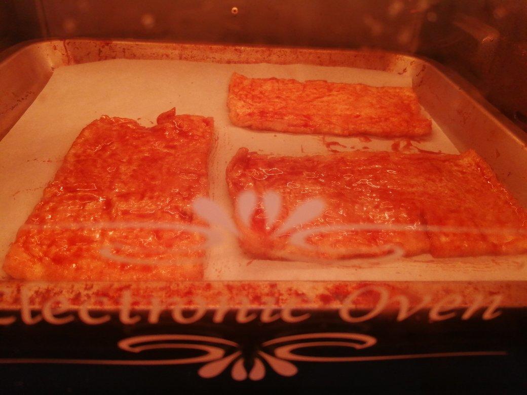 烤箱版烤豆腐皮