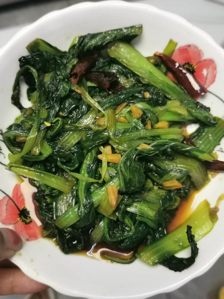 清炒小白菜 简单好吃