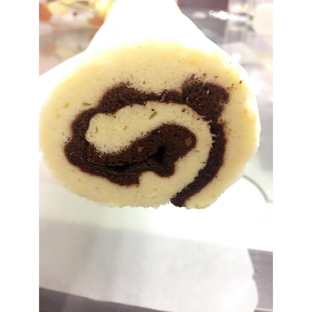 可可旋风蛋糕卷（视频）