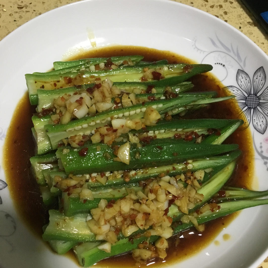 蒜蓉秋葵