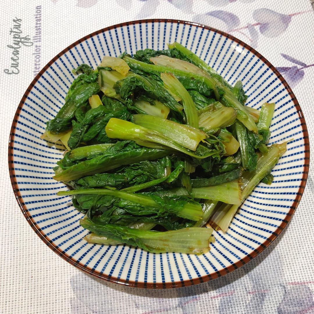 凉拌莴笋叶