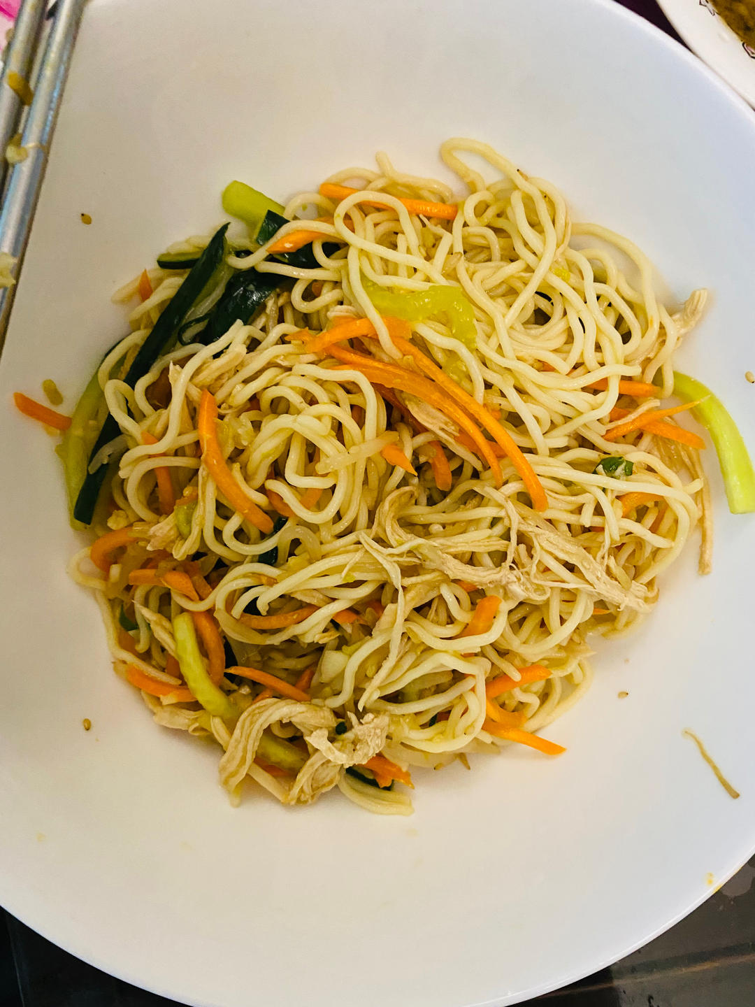 🥒鸡丝凉面