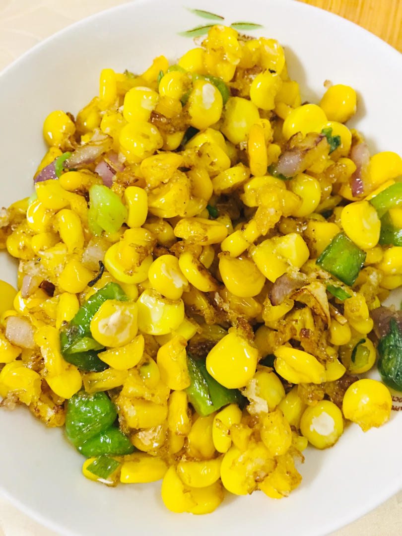 超不服气的椒盐玉米（小技巧）