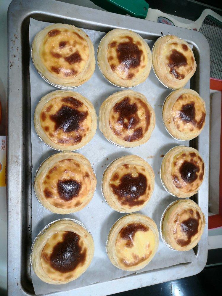 香甜嫩滑的蛋挞，自制蛋挞液更健康