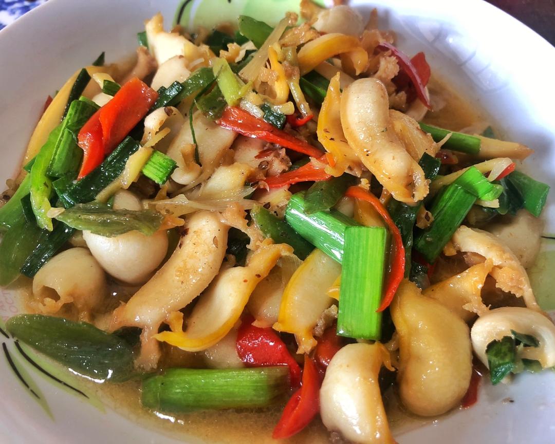 口味爆炒鲜鲍片