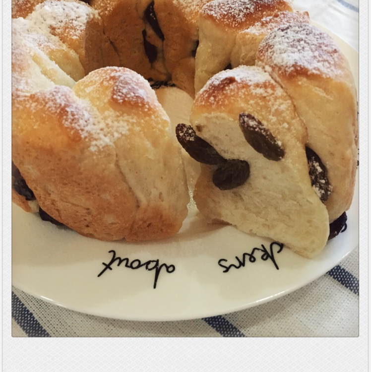 日式香浓炼乳面包