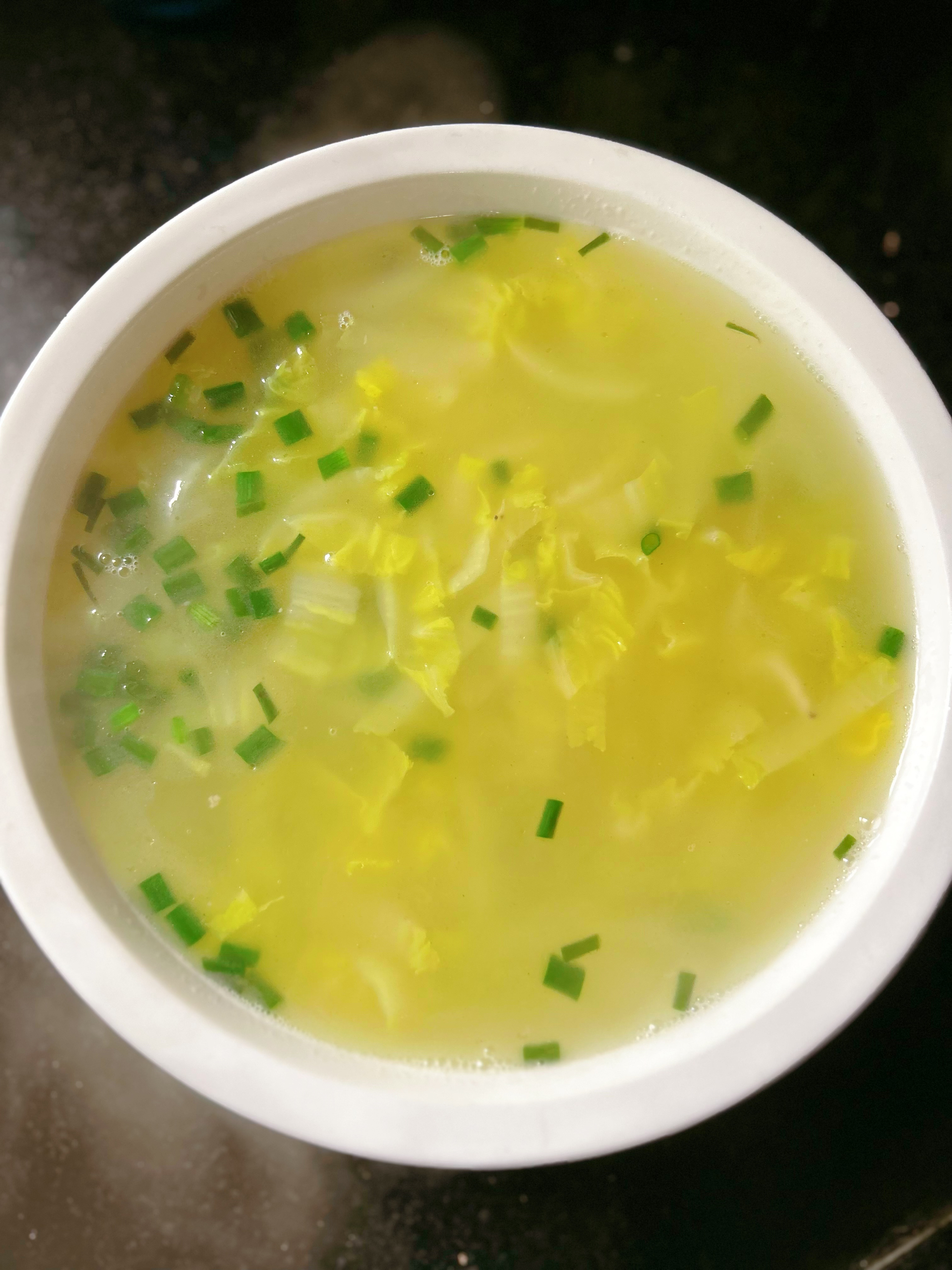 白菜虾米汤