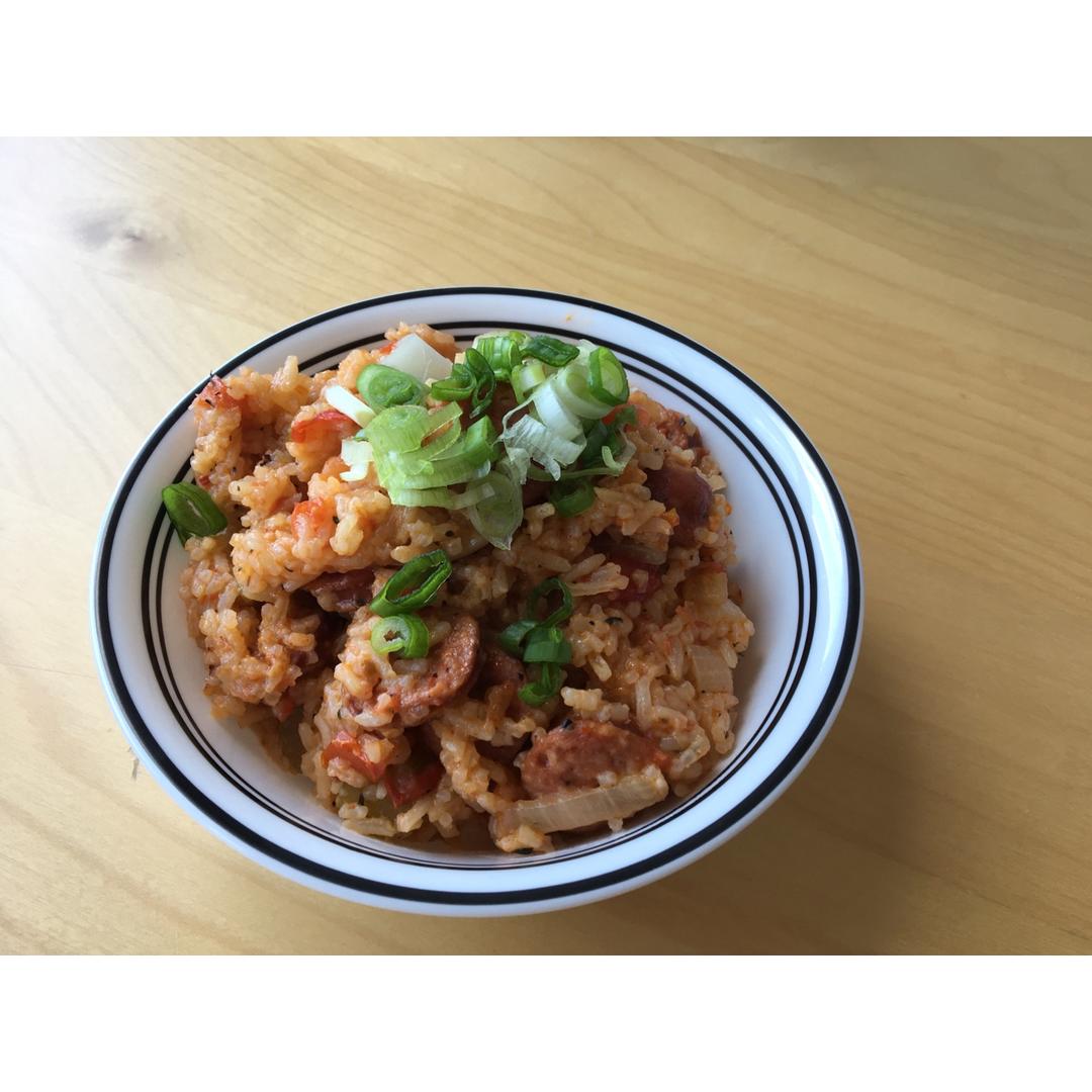香肠鲜虾jambalaya