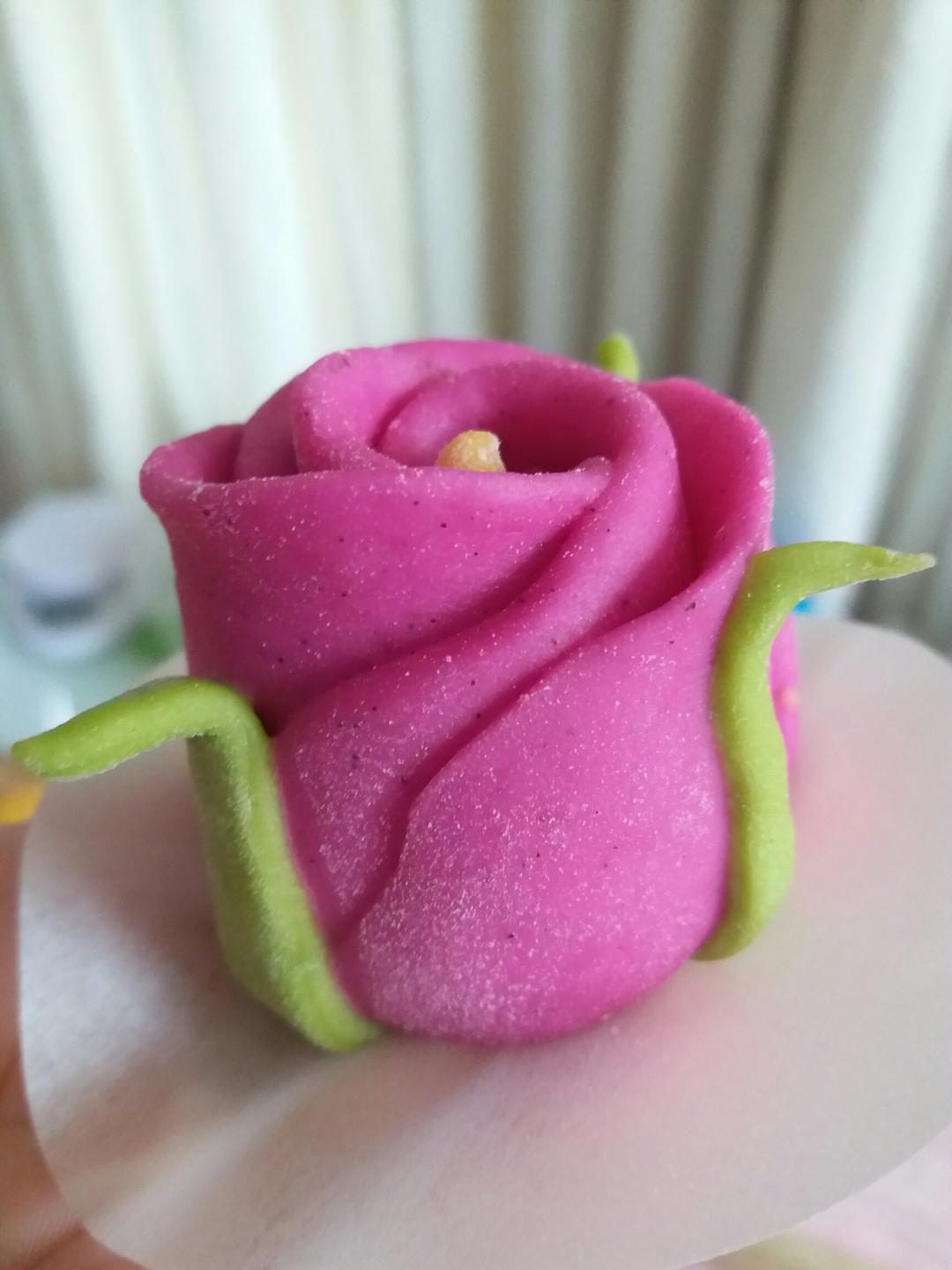 jane_xkfh做的玫瑰花馒头