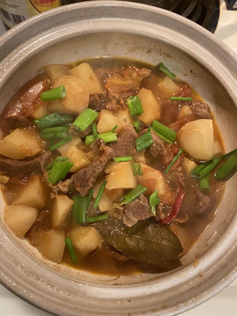 土豆烧牛肉