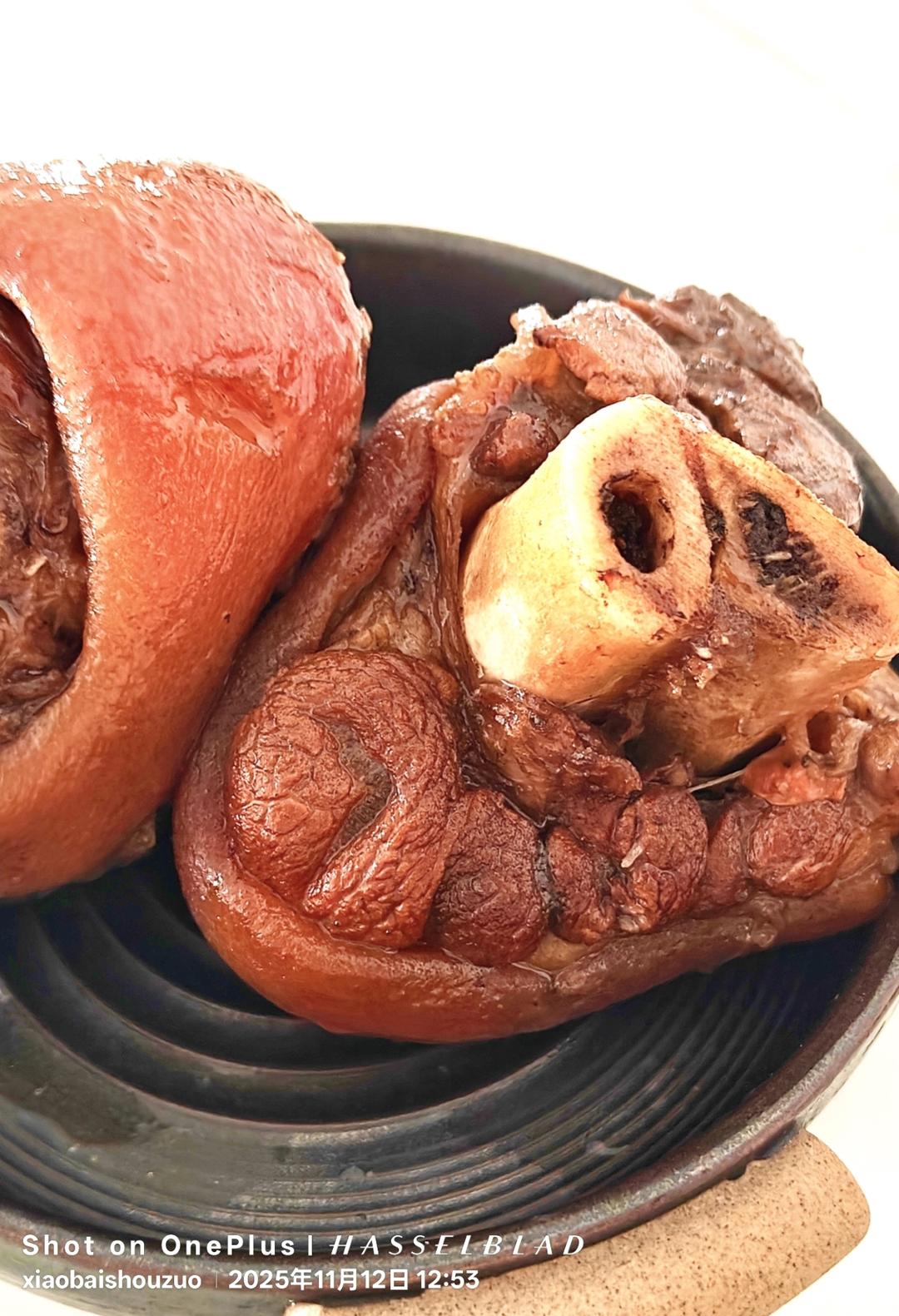 抖臀桂花红烧肉