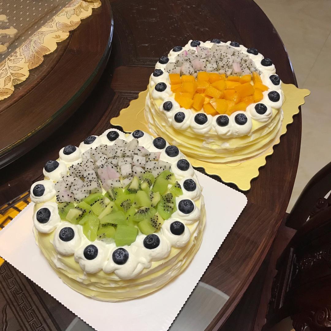 榴莲千层（超软糯蛋皮配方٩( ᐛ )و