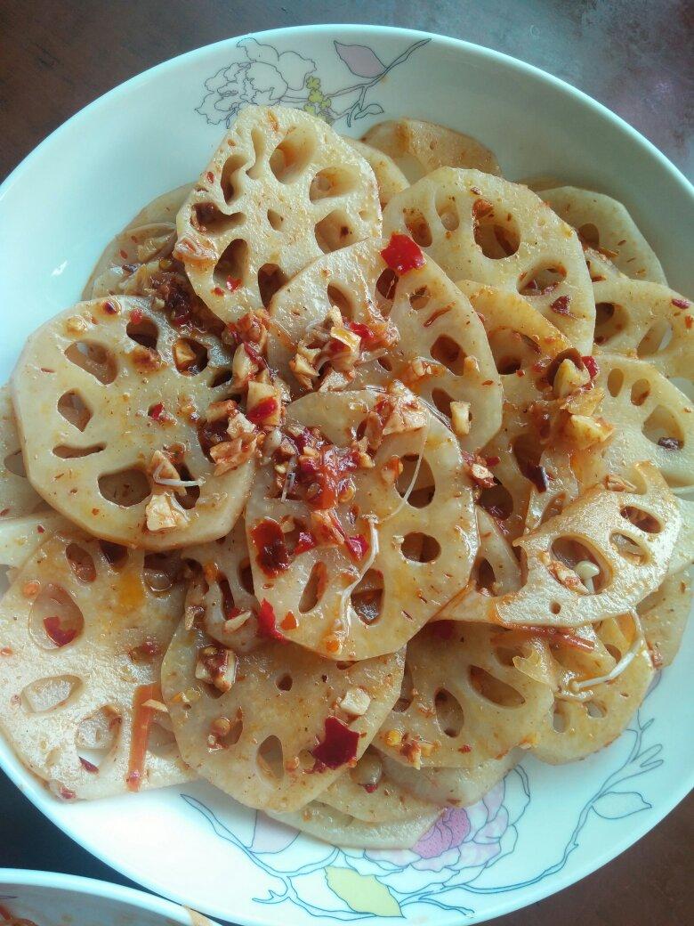 凉拌藕片