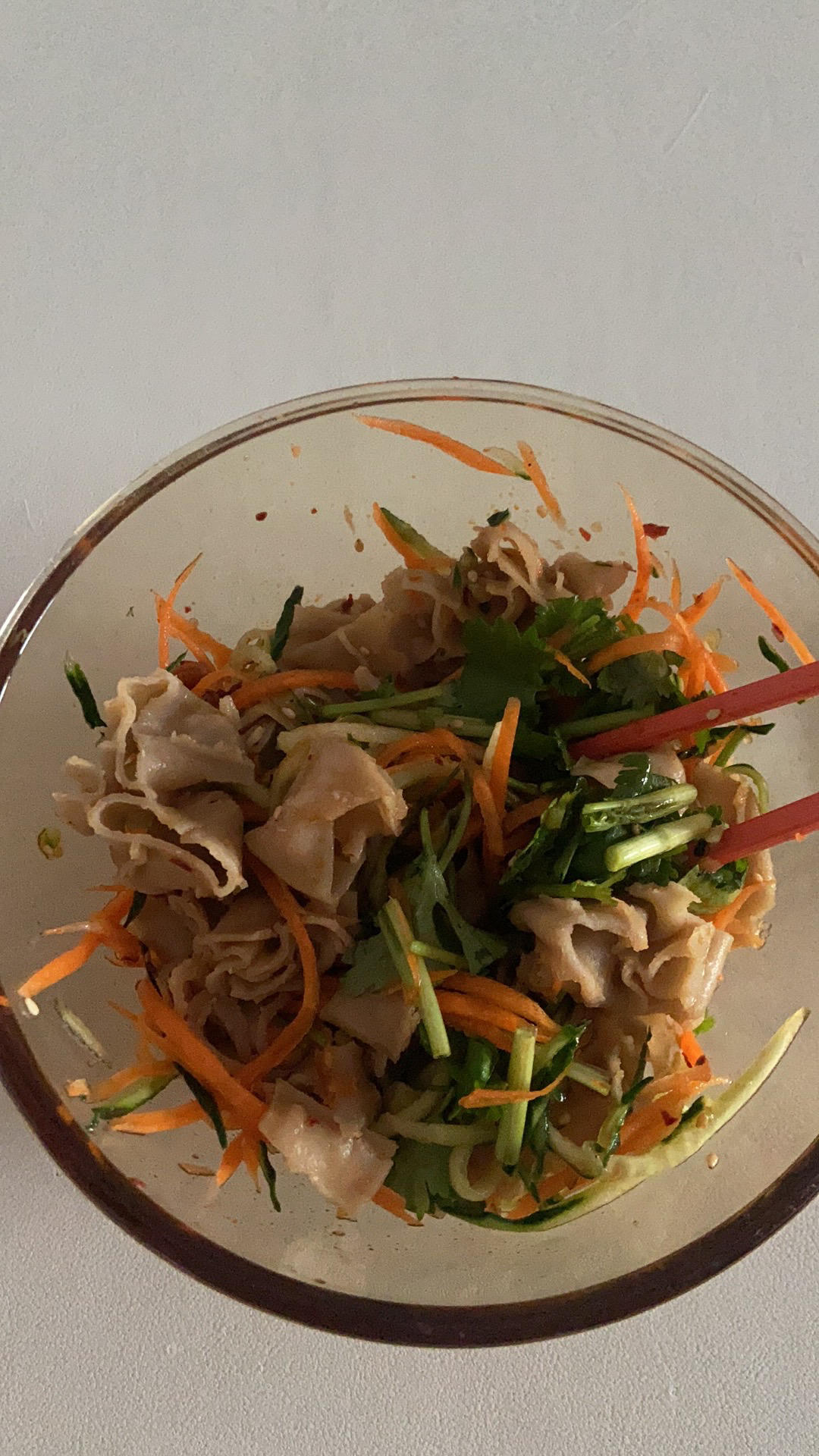 香辣拌莜面（凉菜）