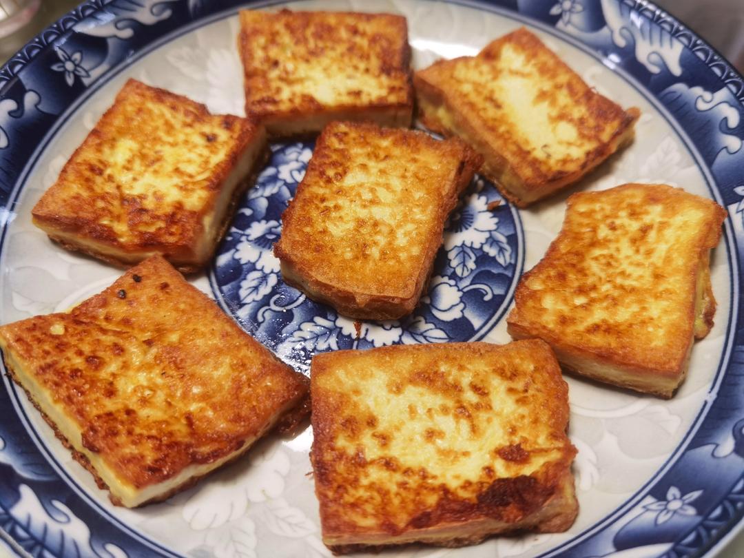 鸡蛋煎豆腐