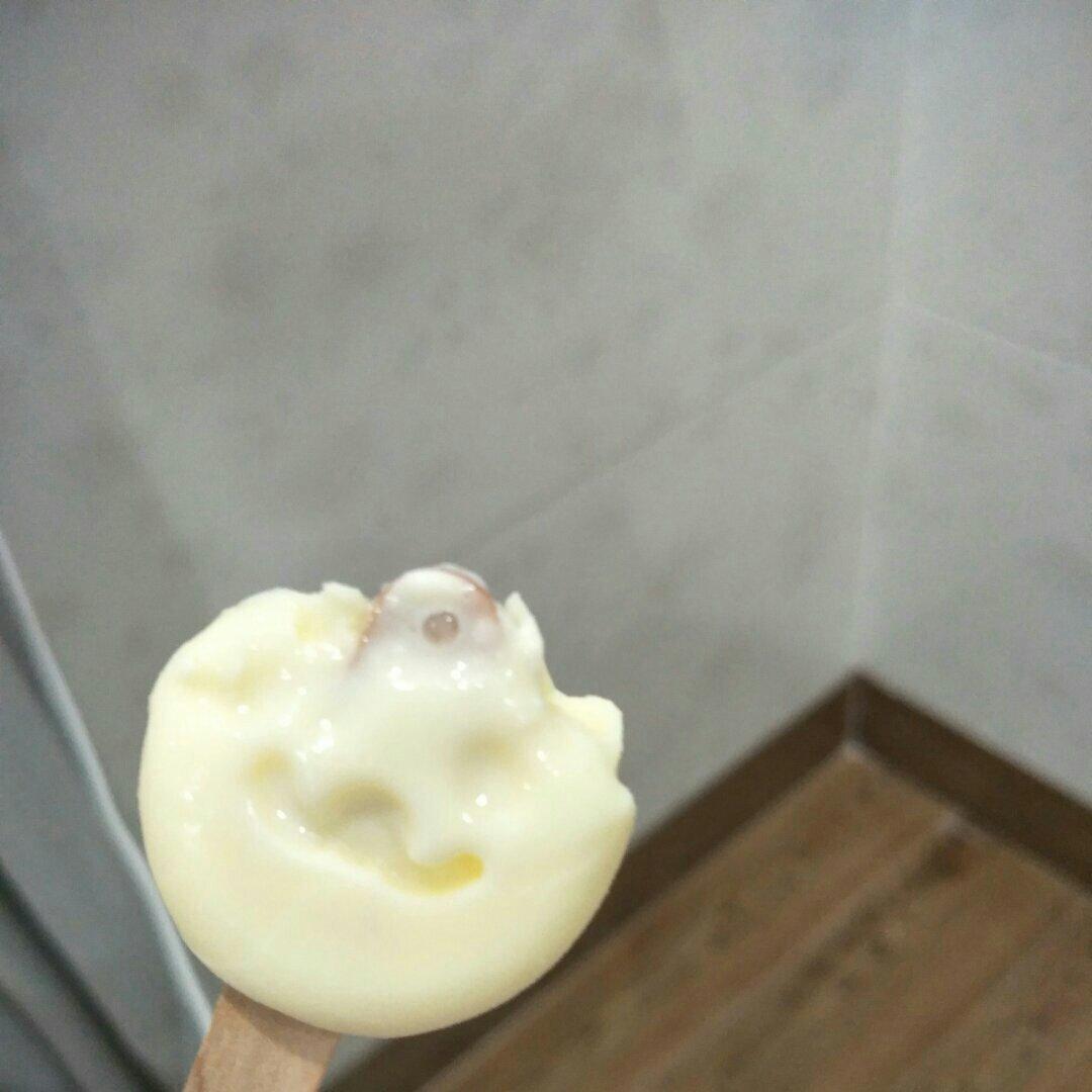 无冰渣，无棉花糖的奶香小布丁雪糕