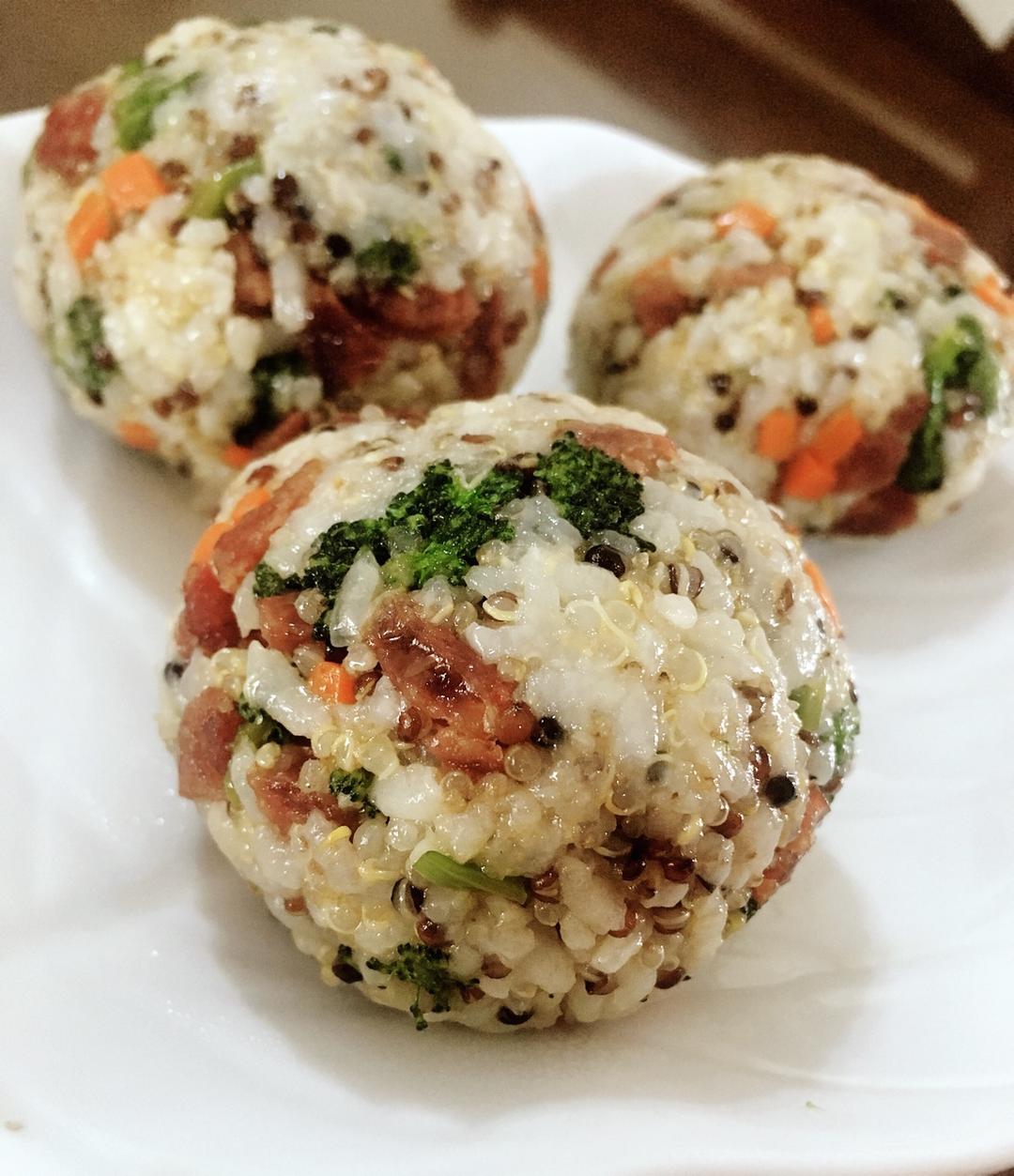 三色藜麦营养饭团🍙