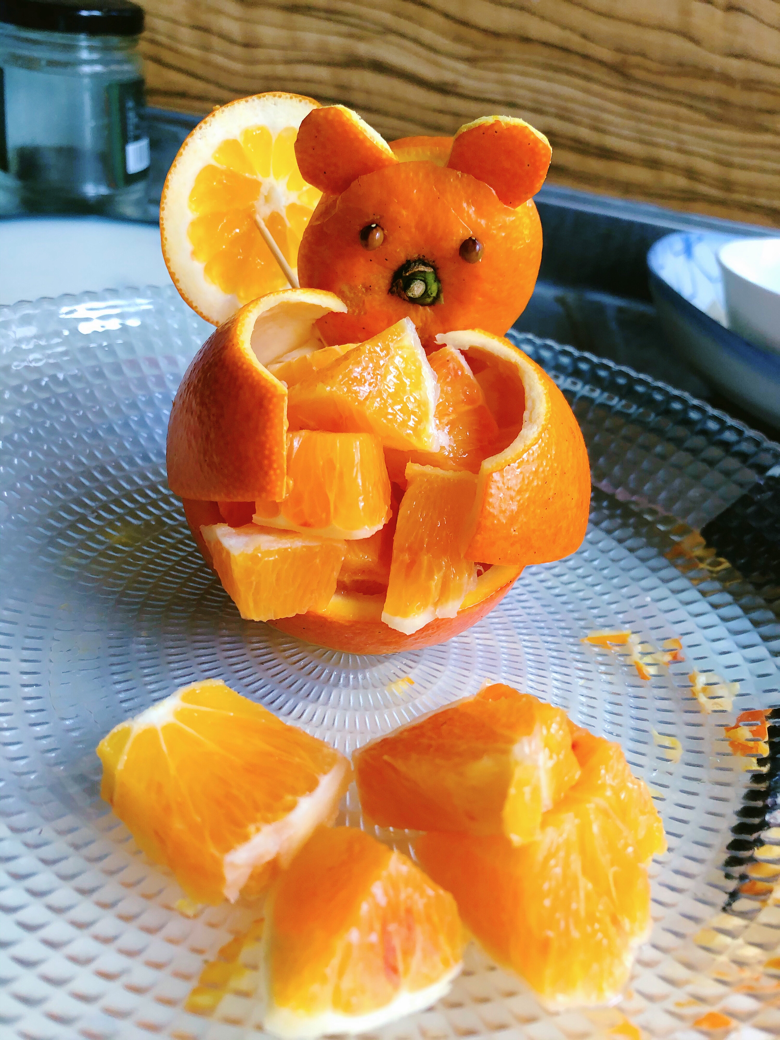 熊抱橙子的做法