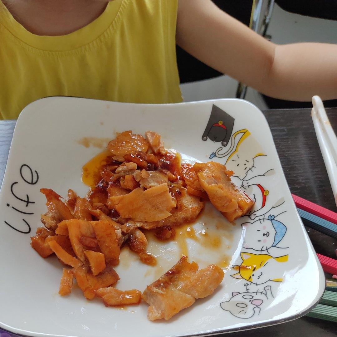 酱汁三文鱼【宝宝辅食】