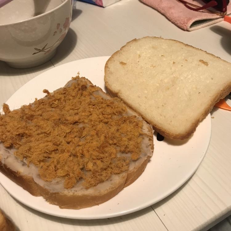 芋泥肉松吐司