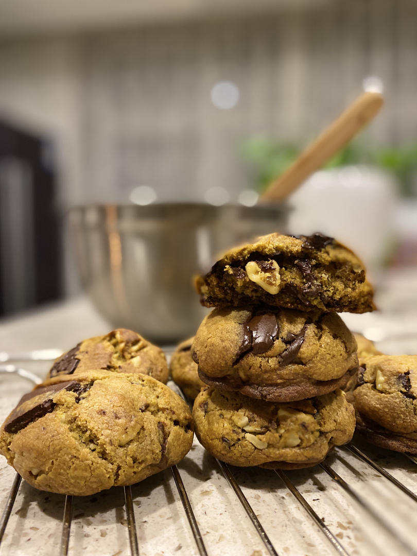 香草海盐巧克力大曲奇