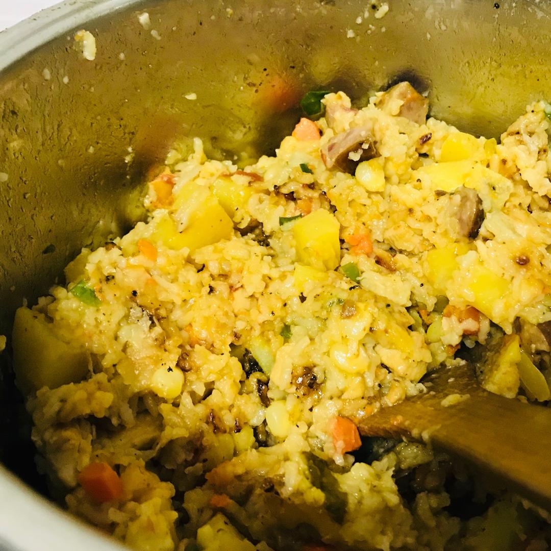 土豆焖饭（电饭锅版）