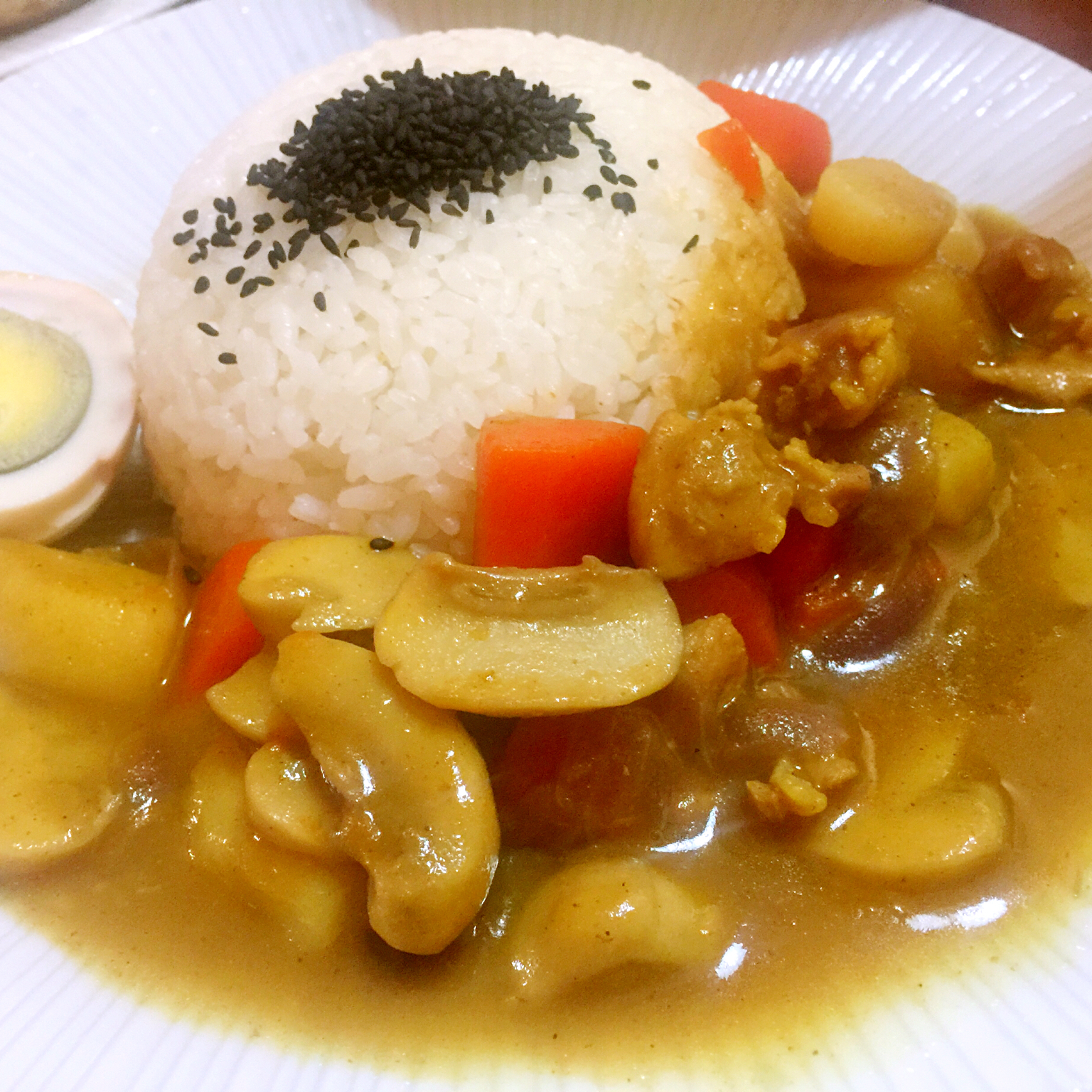 咖喱鸡饭