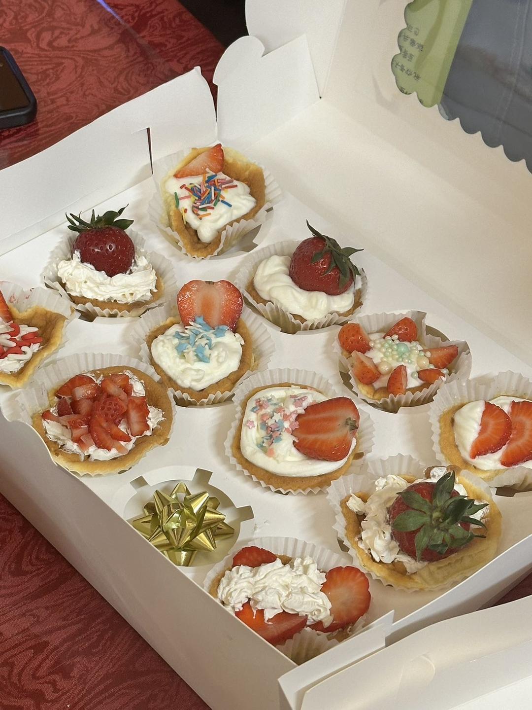 纸杯蛋糕 8寸戚风蛋糕的量