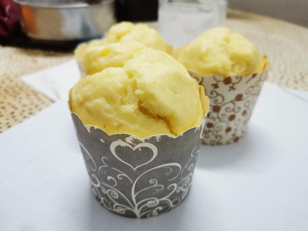 香蕉酸奶麦芬（无油无糖）——附传统法麦芬开裂Tips