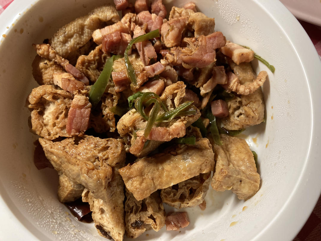 炒油豆腐
