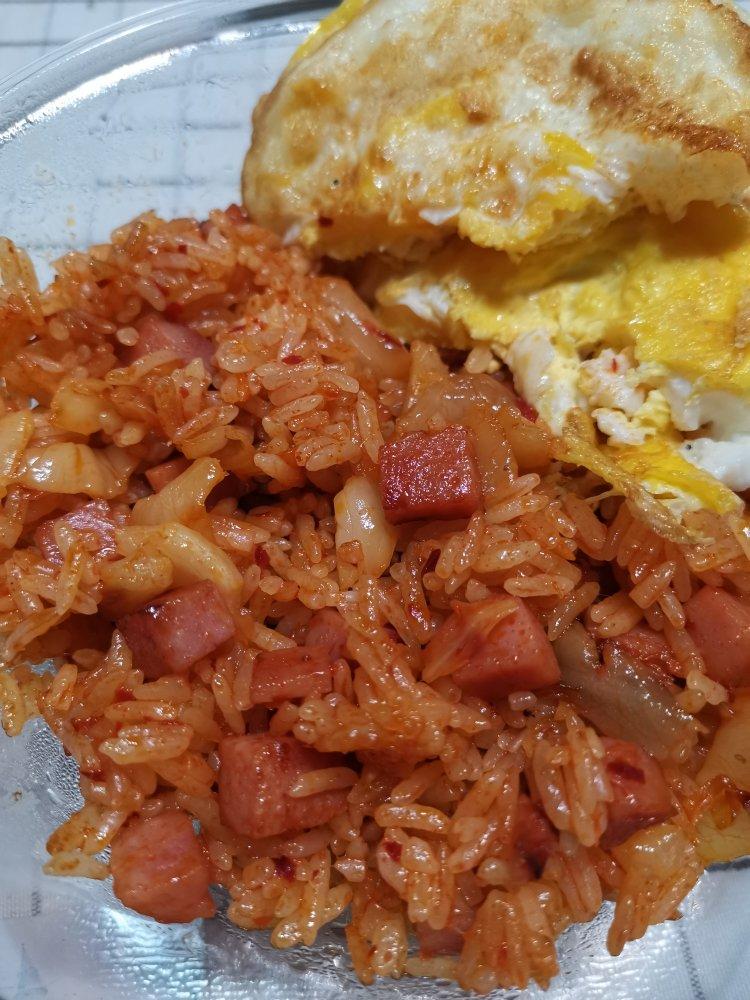 升级版辣白菜炒饭😭姜食堂同款🌟泡菜饭开出了p.o 斯密达