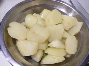 一分钟土豆泥和豌豆，零压力美食很暴力，超级美味健康的做法 步骤3