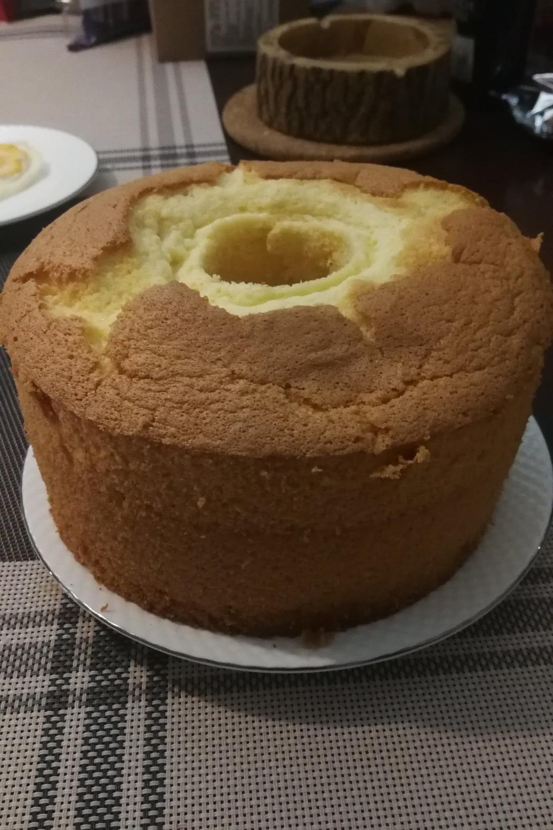 好吃到感动的咸焦糖戚风